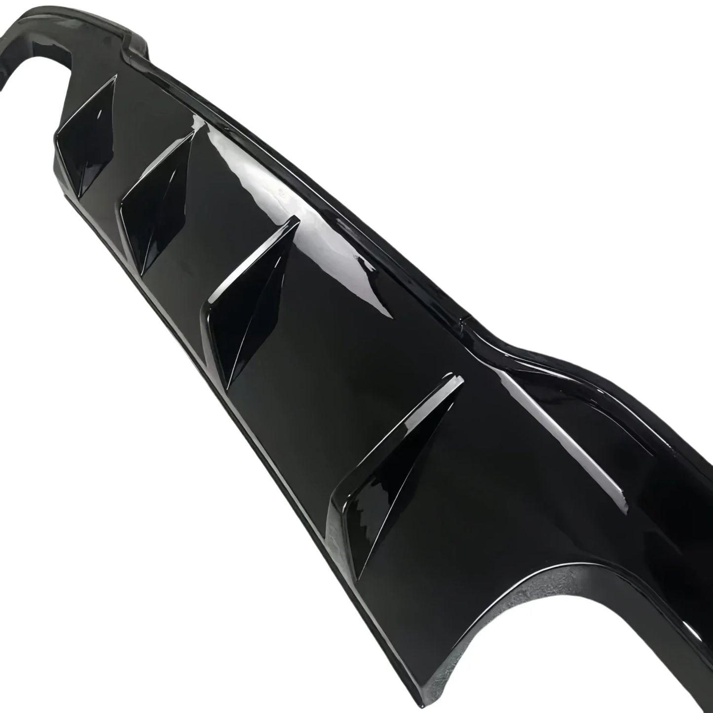 Difusor trasero negro brillante para Audi A3 8V S-Line Sportback (2016–2020)