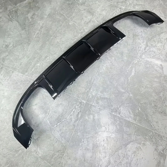 Difusor Trasero Negro Brillante para Audi A3 8V Sedán 2013-2016 Pre-Facelift (No válido para S-Line ni S3)