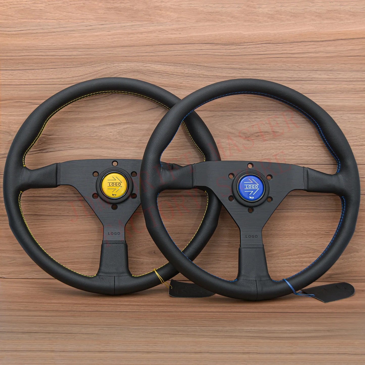 Volante JDM Racing Montecarlo 14” – Deportivo Rally y Drift en Cuero