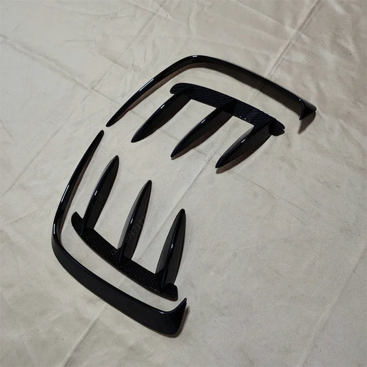 Canards traseros negro brillante para Mercedes-Benz Clase A W176 (A200 / A250 / A260 / A45 AMG, 2013–2018)