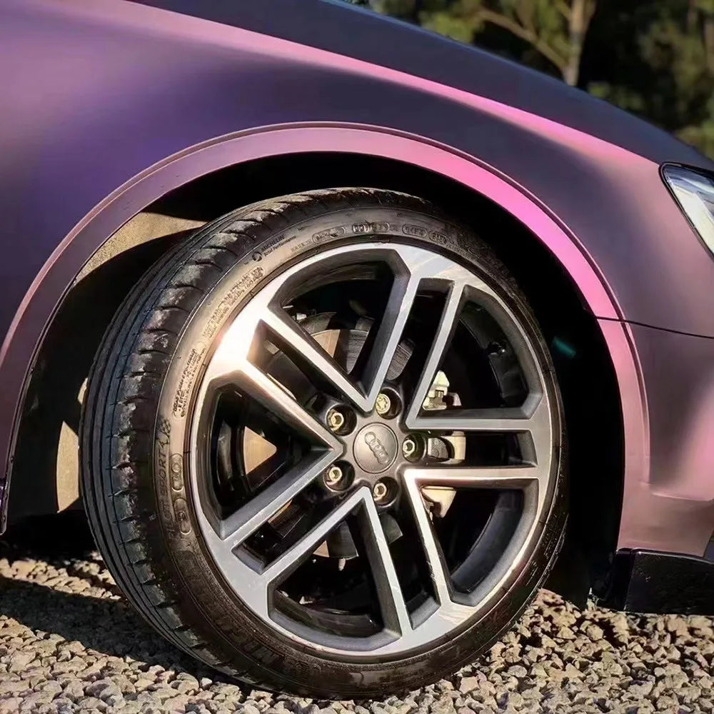 Vinilo Envolvente Flat Magic Morado – Rotulación Completa de Coche