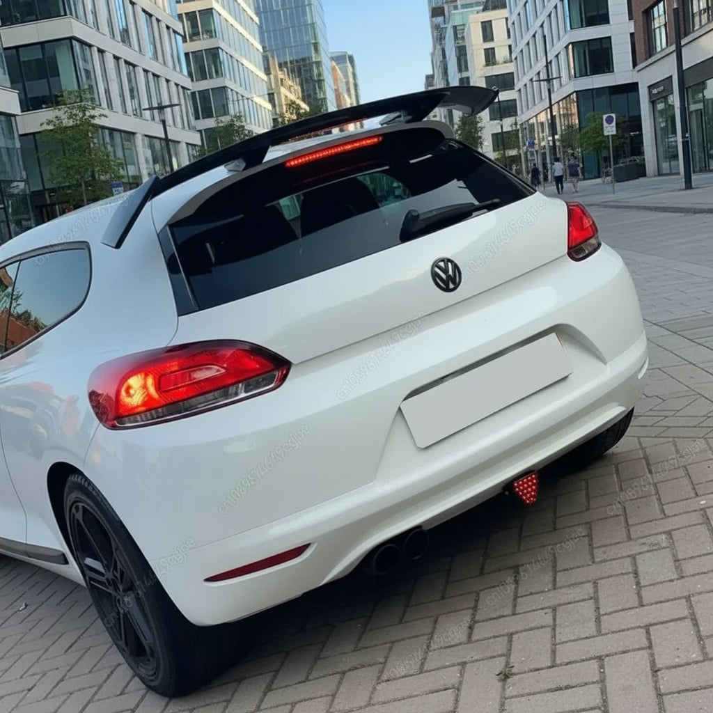 Alerón de techo negro brillante para VW Scirocco (2008–2017)