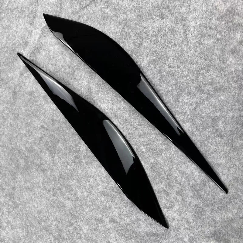 Pestañas faros negro brillante para Ford Fiesta MK8 (2017–2020)