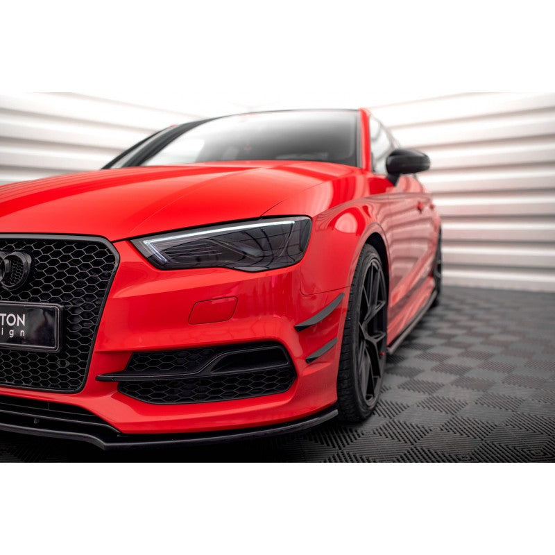 Canards Frontales Maxton Design para Audi S3 y A3 S-Line