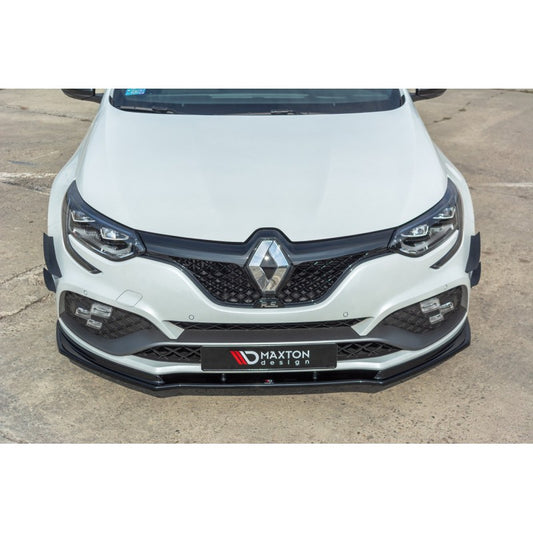 Canards Delanteros Maxton Design Renault Megane RS Mk4 Aerodinámicos Deportivos Durable Sin Pintar