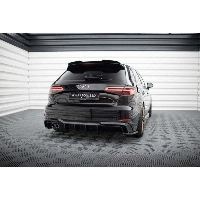 Difusor Trasero Maxton Design Audi A3 S-Line Sportback 8V FL Tuning