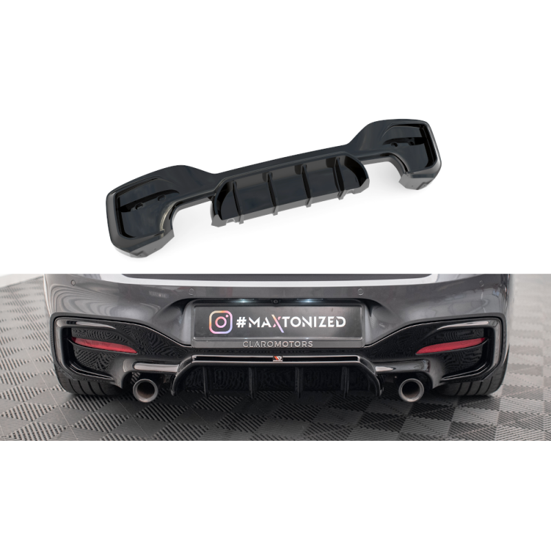 Difusor Trasero Maxton Design para BMW Serie 1 F20 F21 Facelift