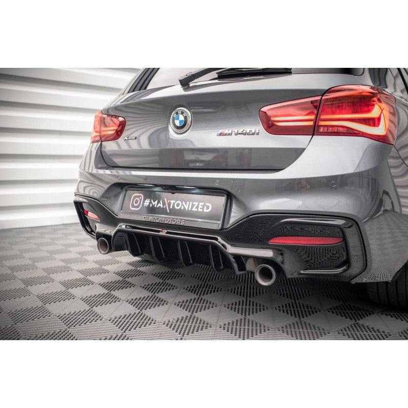 Difusor Trasero Maxton Design para BMW Serie 1 F20 F21 Facelift