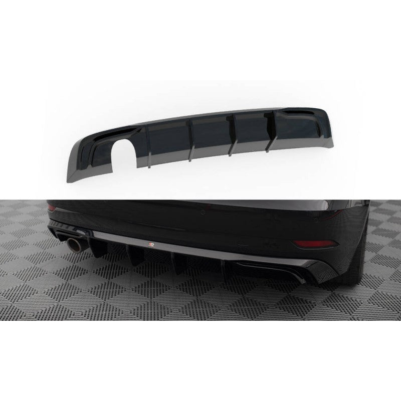 Difusor Trasero Maxton Design Audi A3 8V FL Sportback ABS