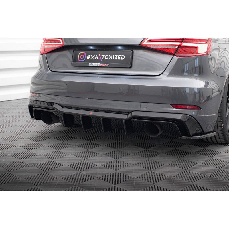 Difusor Trasero Maxton Design para Audi A3 Sportback 8V S-Line