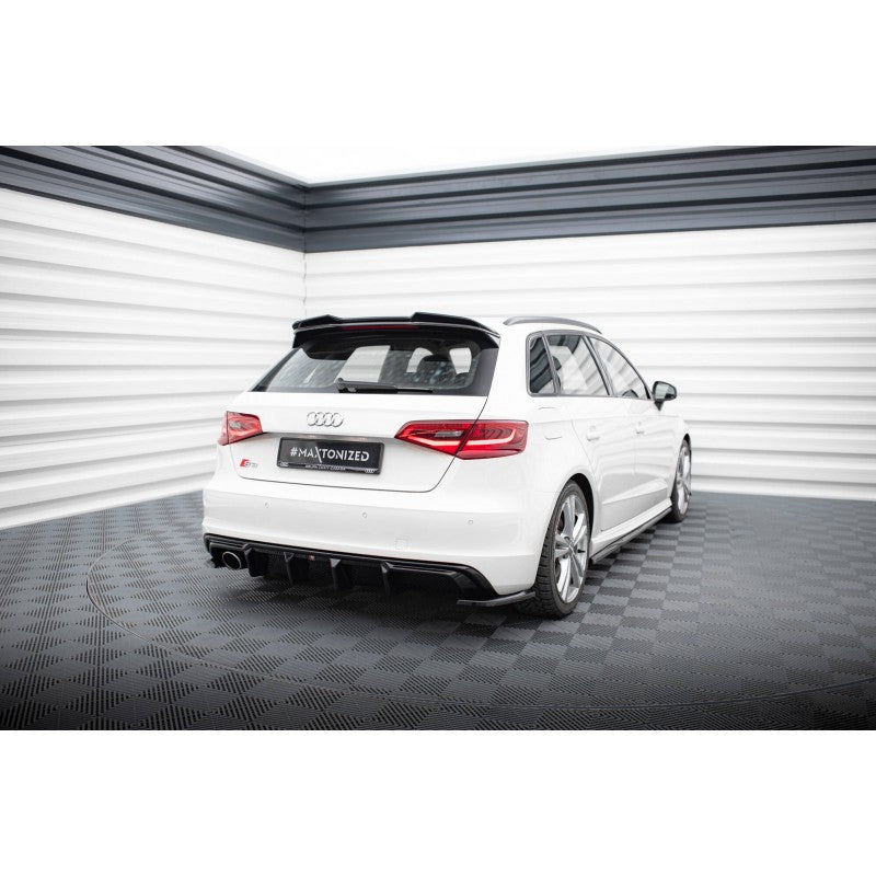 Difusor Trasero Maxton Design para Audi A3 S-Line Sportback 8V