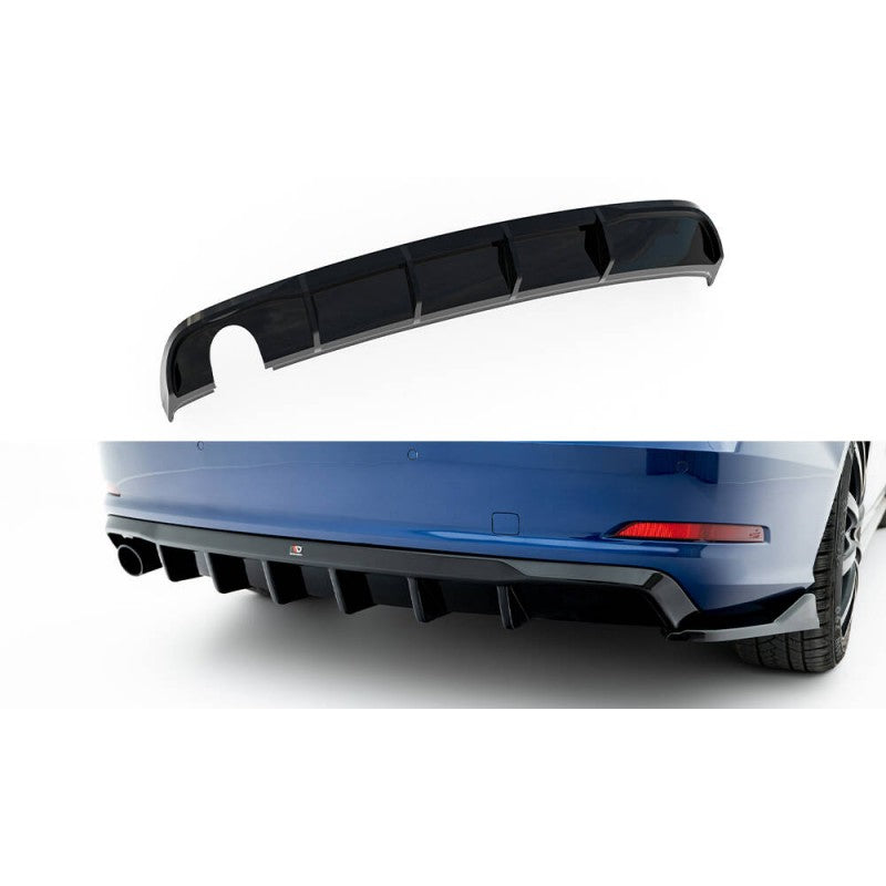 Difusor Trasero Maxton Design para Audi A3 Sedan 8V Facelift