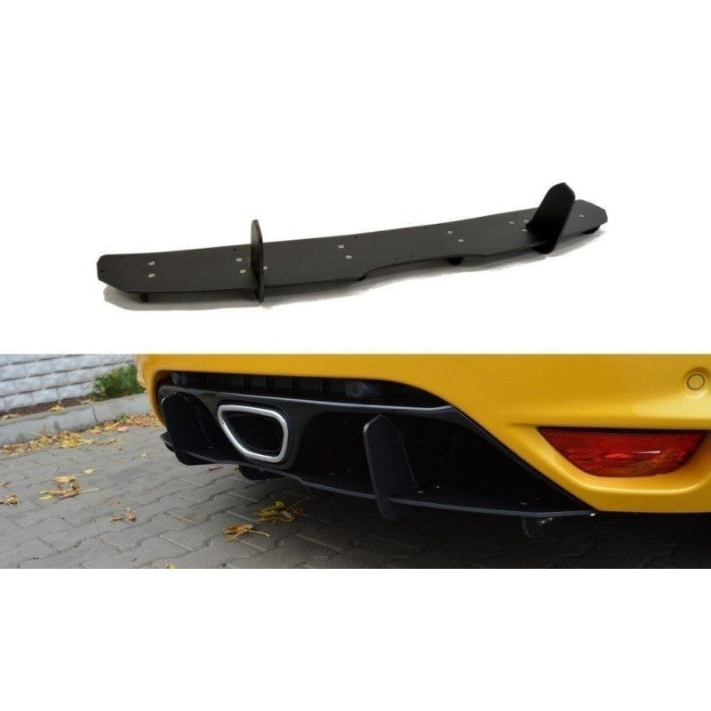 Difusor Trasero Deportivo Maxton Design Renault Megane RS Mk3 ABS CNC Aerodinámico