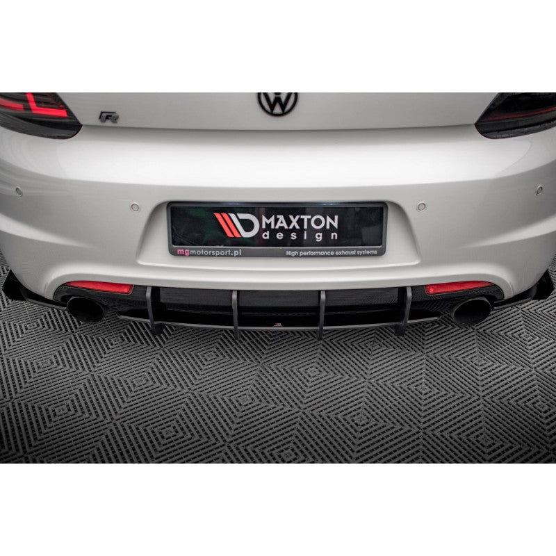 Difusor Trasero Deportivo Street Pro Maxton VW Scirocco Mk3 R Diseño Aerodinámico