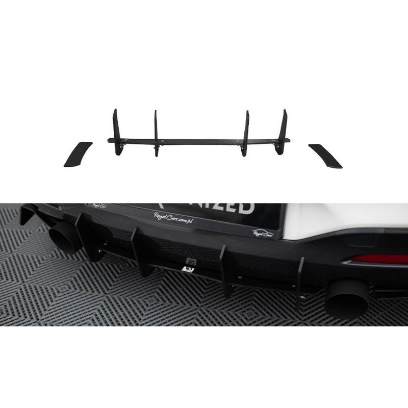 Difusor Trasero Maxton Design V1 para BMW Serie 1 F20 F21 Facelift