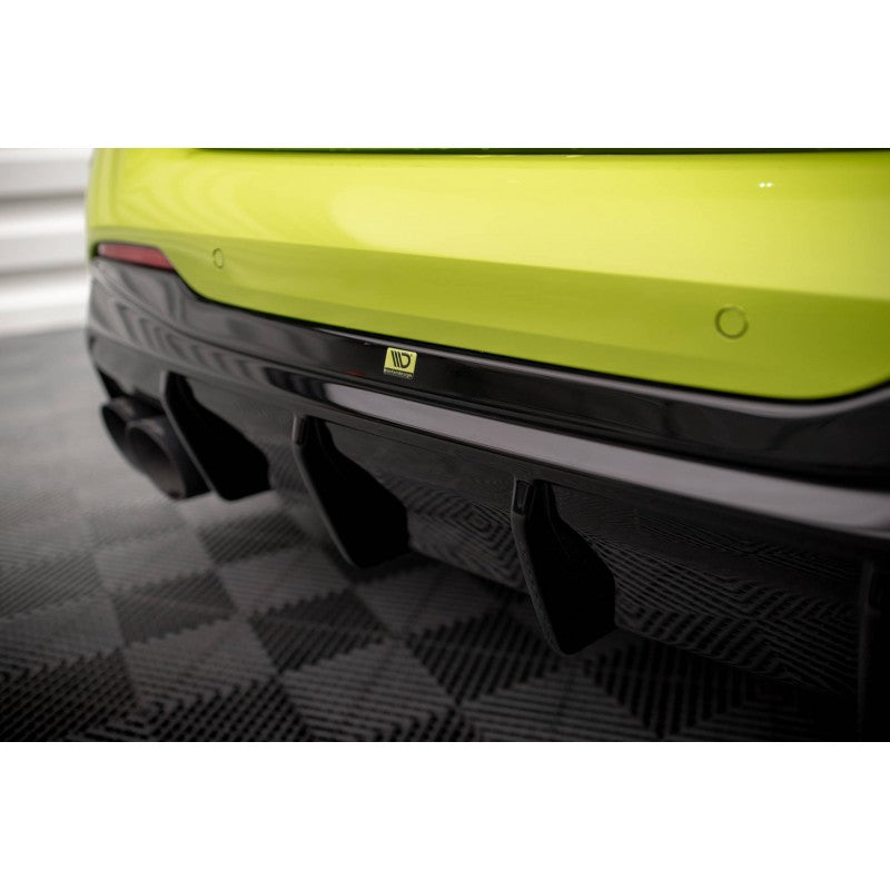 Difusor Maxton V3 BMW F40 M-Pack M135i Negro Brillo ABS