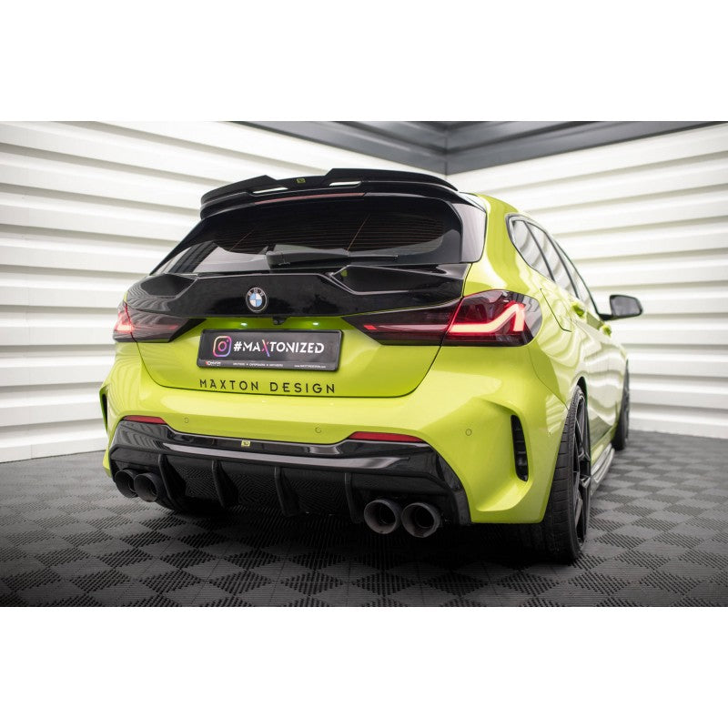 Difusor Maxton V3 BMW F40 M-Pack M135i Negro Brillo ABS
