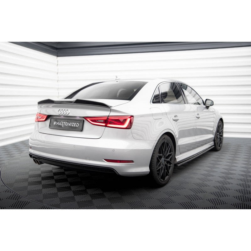 Extensión Alerón 3D Maxton Design Audi A3 S3 RS3 Sedan