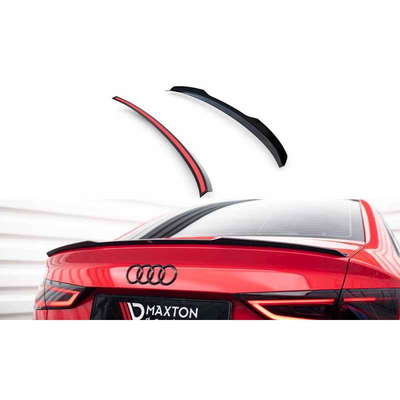 Extensión Alerón Maxton Design Audi A3 S3 RS3 8V Sedán