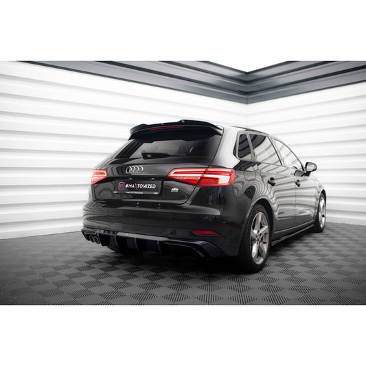 Extensión Alerón Maxton Design para Audi A3 Sportback 8V Facelift