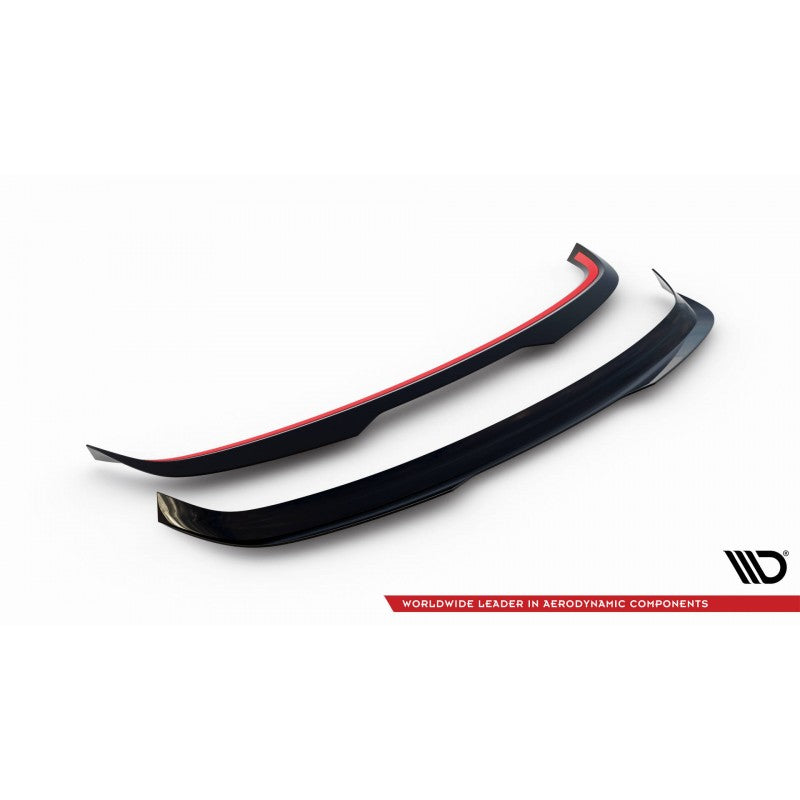 Extensión Alerón Maxton Design Trasero VW Scirocco Mk3 FL Duradero Estilo Deportivo ABS