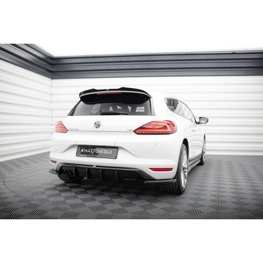 Extensión Alerón Maxton Design Trasero VW Scirocco Mk3 FL Duradero Estilo Deportivo ABS