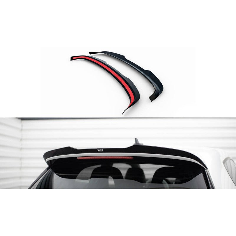 Extensión Alerón Maxton Design Trasero VW Scirocco Mk3 FL Duradero Estilo Deportivo ABS