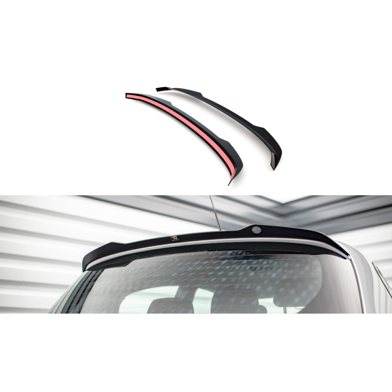 Extensión Alerón V2 Maxton Design para BMW Serie 1 E81 FL