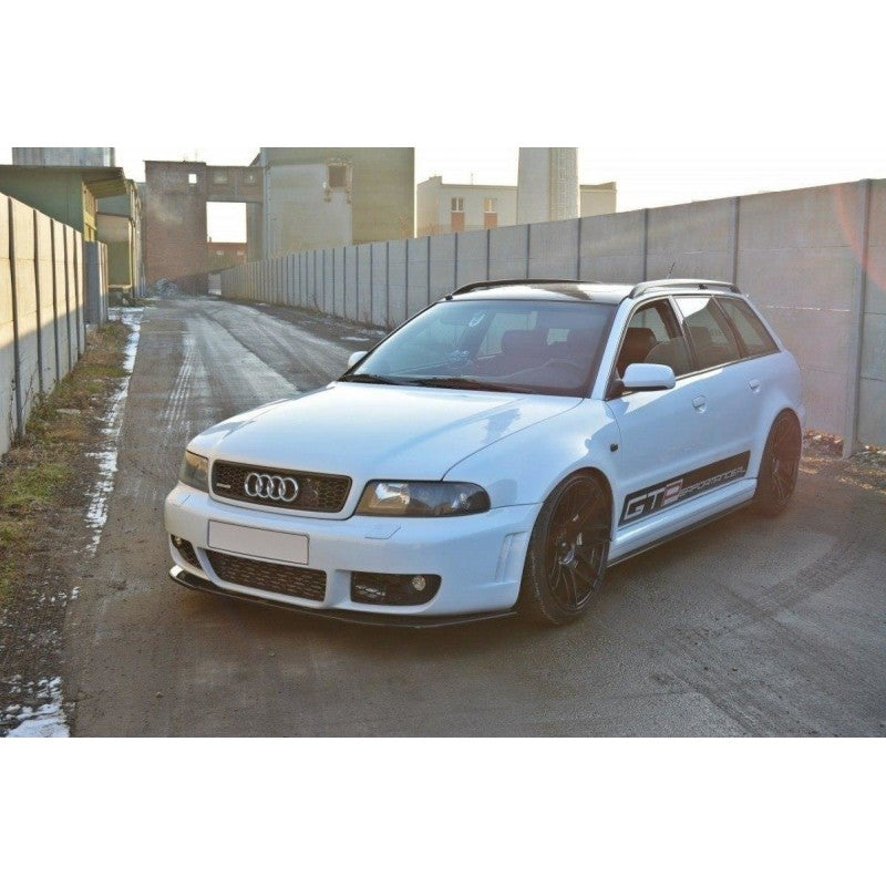 Taloneras Faldones Laterales Maxton Design Audi RS4 B5 ABS Negro Brillante Deportivo