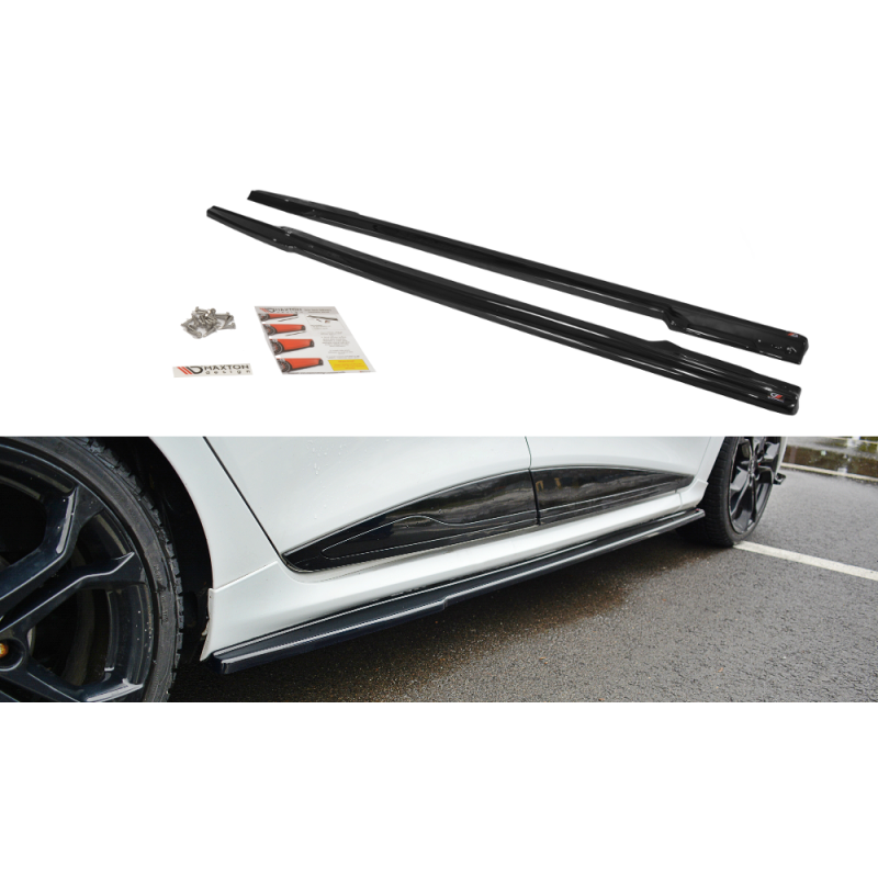 Faldones Laterales Maxton Design Renault Clio Mk4 RS Deportivo ABS Tuning 2013-2019