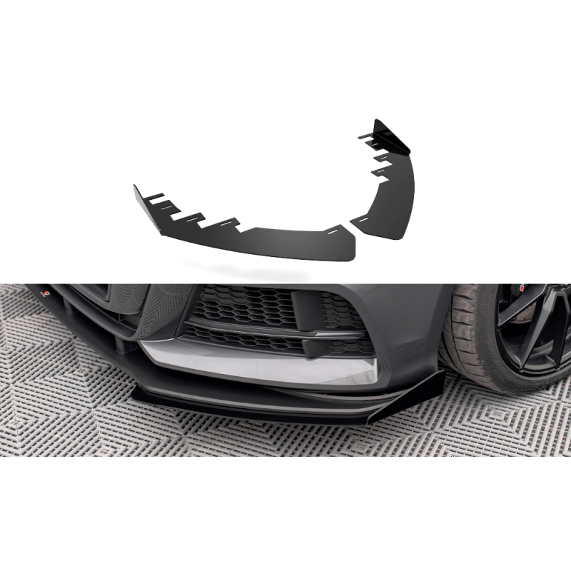 Flaps Frontales Maxton para Audi S3 A3 S-Line Sportback 8V Facelift