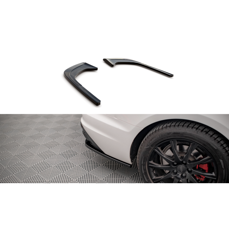 Flaps Maxton Design para Audi A4 B9 FL Deportivos Negros