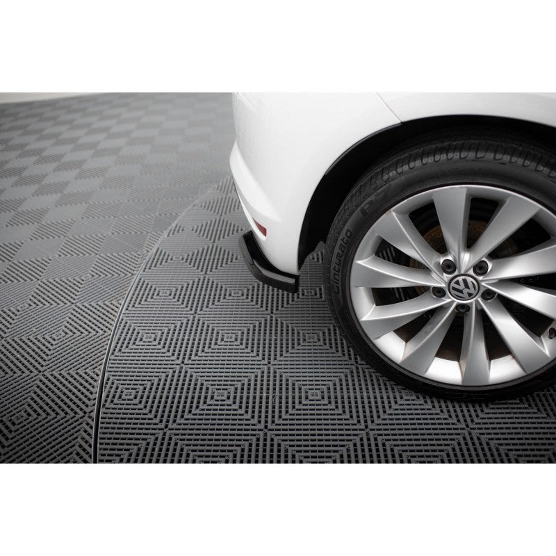 Alerones Traseros Maxton Design VW Scirocco Mk3 FL 2014-2017 Estilo Deportivo Negro Brillante