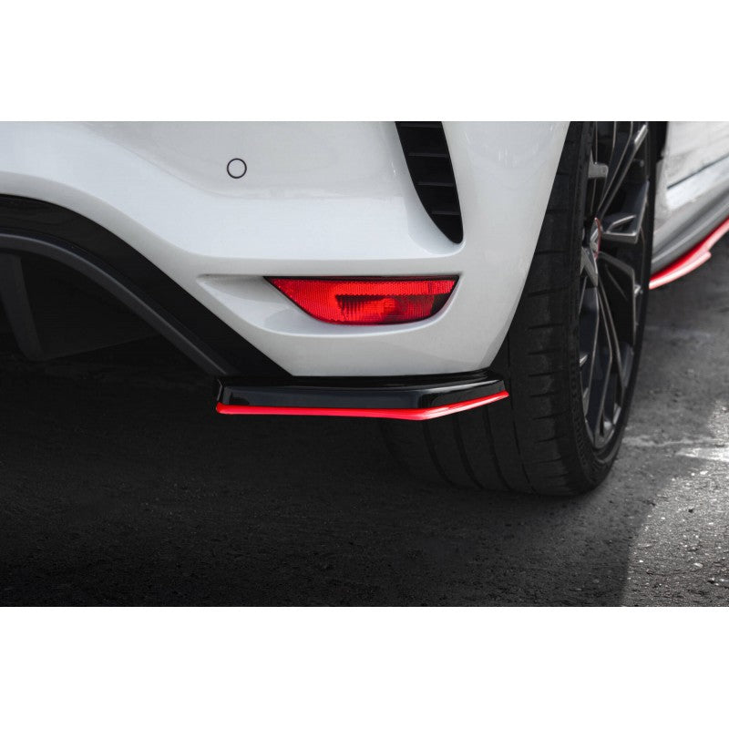 Flaps V.2 Maxton Design Renault Megane RS Mk4, Acabado Negro Brillante