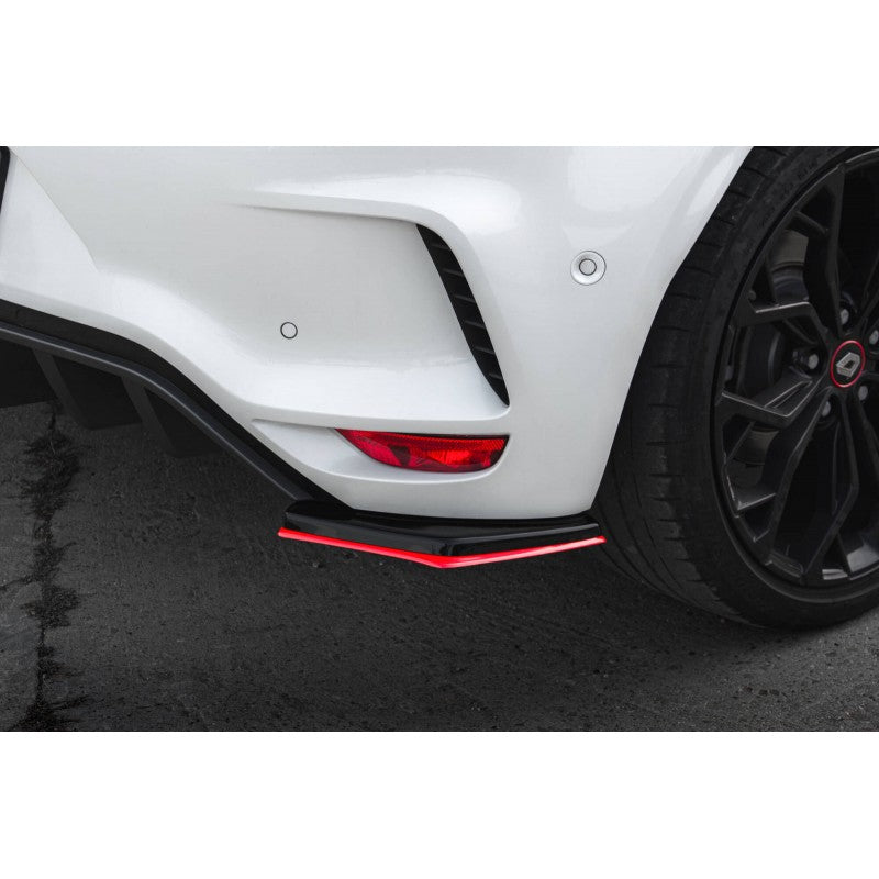 Flaps V.2 Maxton Design Renault Megane RS Mk4, Acabado Negro Brillante