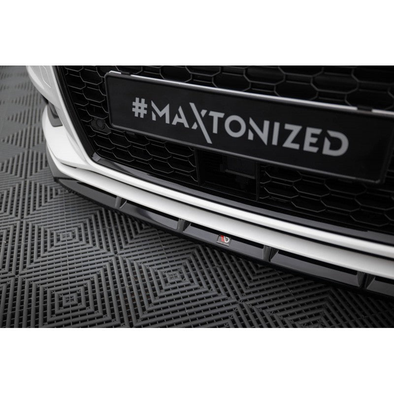 Lip Frontal Maxton Design para Audi A3 Sedán 8V FL