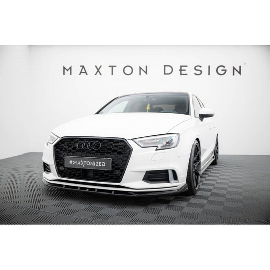 Lip Frontal Maxton Design para Audi A3 Sedán 8V FL