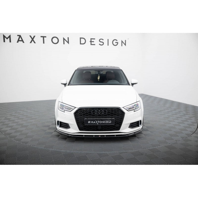 Lip Frontal Maxton Design para Audi A3 Sedán 8V FL