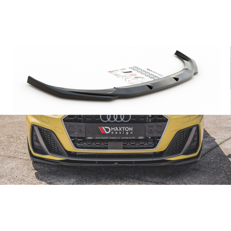 Lip Frontal V.2 Maxton Design para Audi A1 S-Line GB