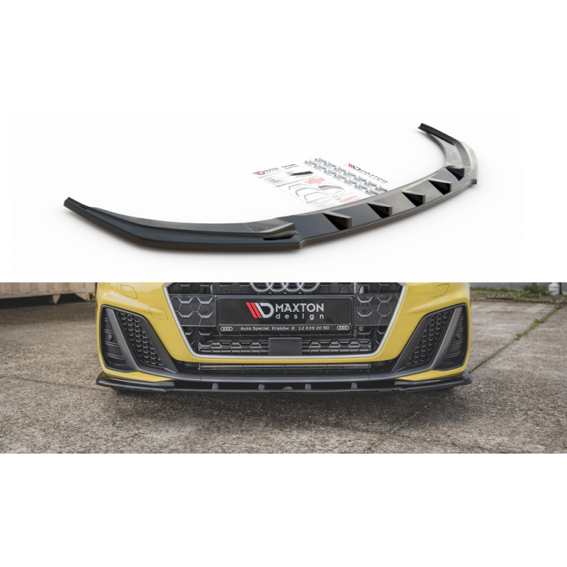 Lip Frontal V1 Maxton Design para Audi A1 S-Line GB