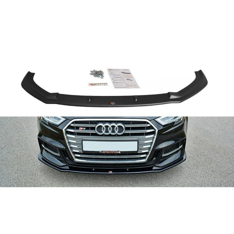 Lip Frontal V.1 Maxton Design Audi A3 S-Line S3 8V FL Sedán