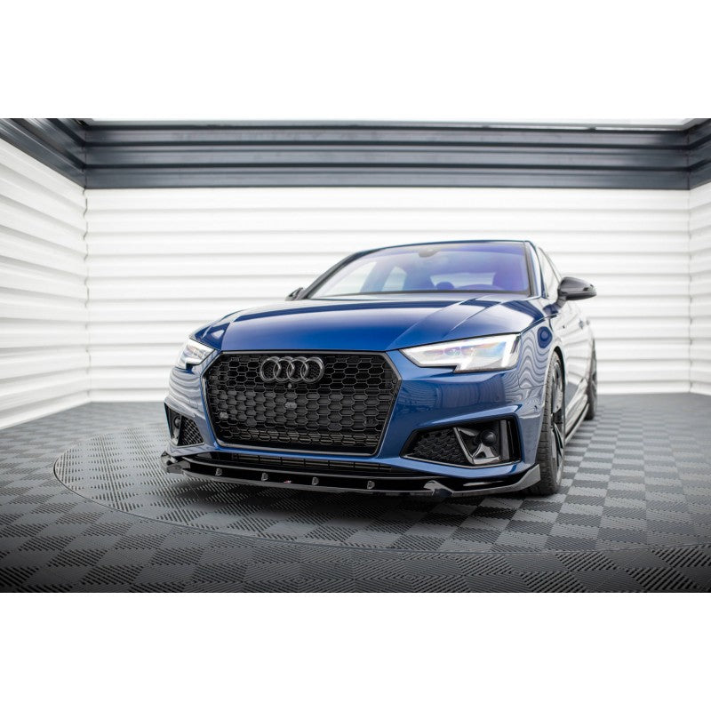Spoiler Delantero Lip V1 Maxton Design Audi A4 B9 Competition