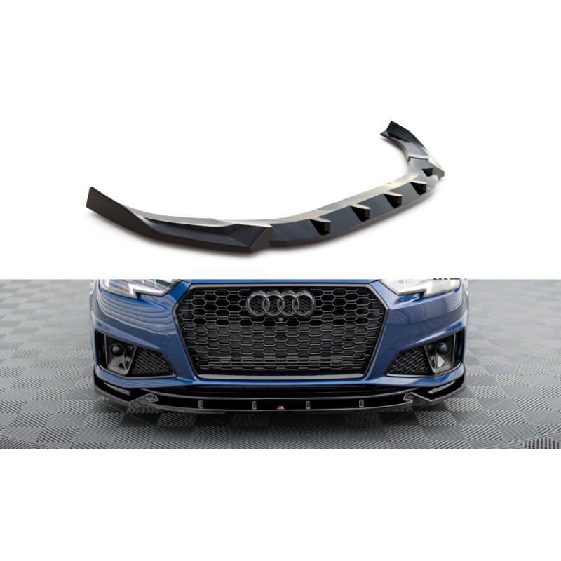 Spoiler Delantero Lip V1 Maxton Design Audi A4 B9 Competition