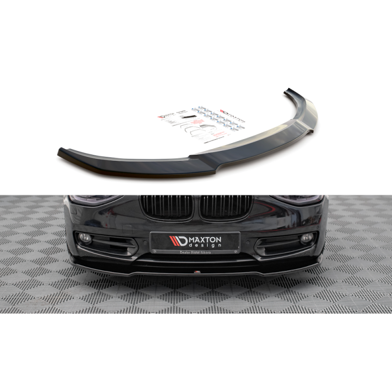 Lip Spoiler Frontal V1 Maxton Design para BMW Serie 1 F20