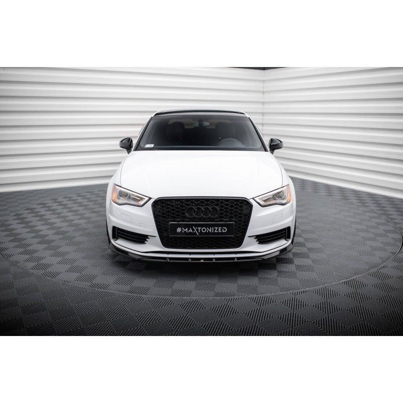Lip Delantero Maxton Design V1 para Audi A3 8V Sedán