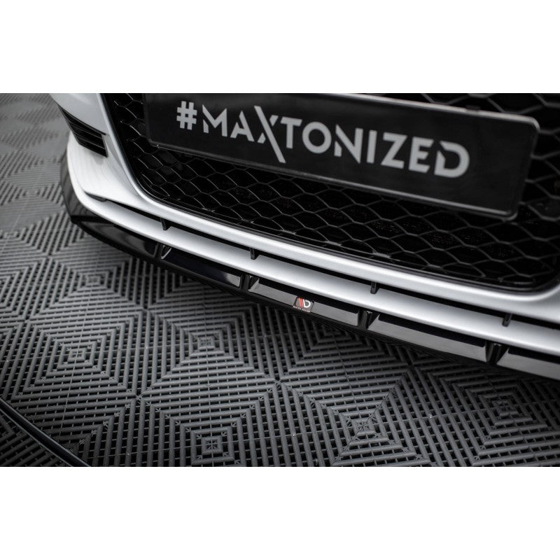 Lip Delantero Maxton Design V1 para Audi A3 8V Sedán