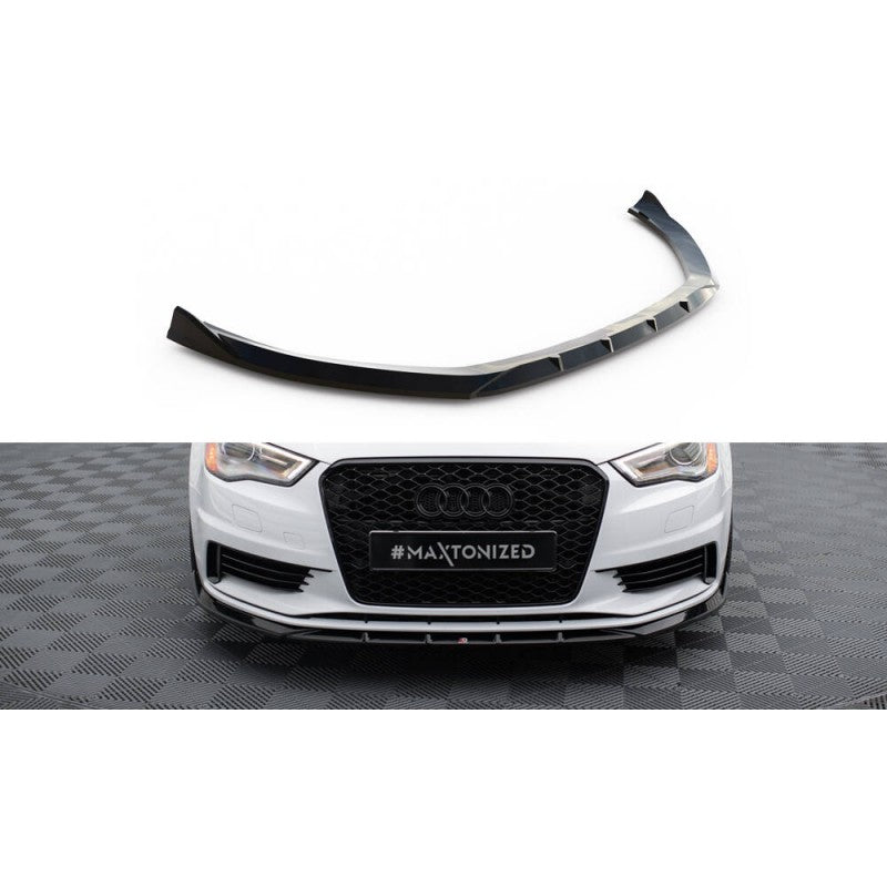 Lip Delantero Maxton Design V1 para Audi A3 8V Sedán