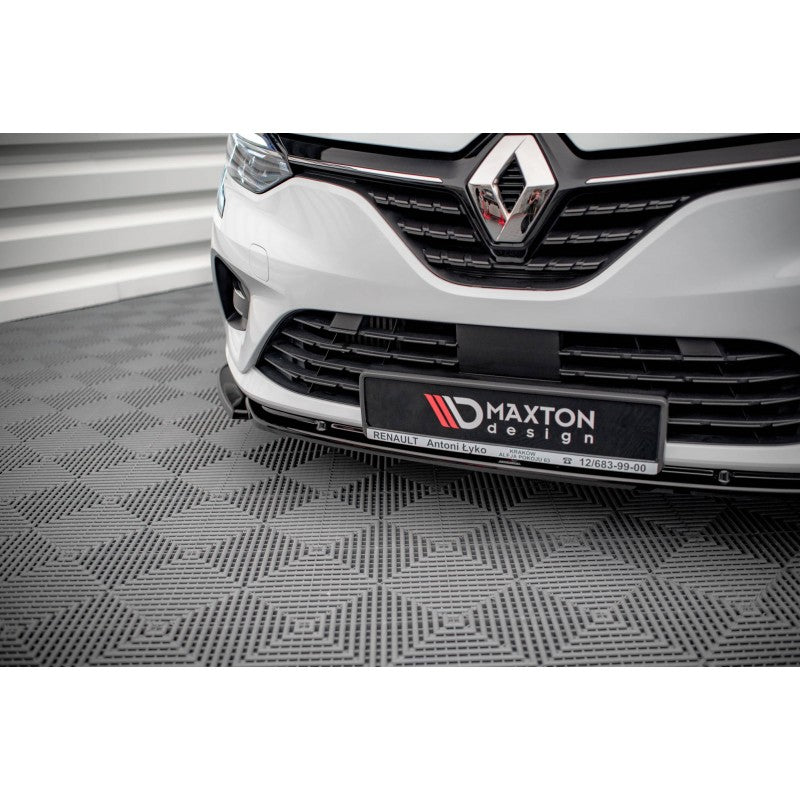 Spoiler Delantero Deportivo V.1 Maxton Design para Renault Clio Mk5 2019-2023