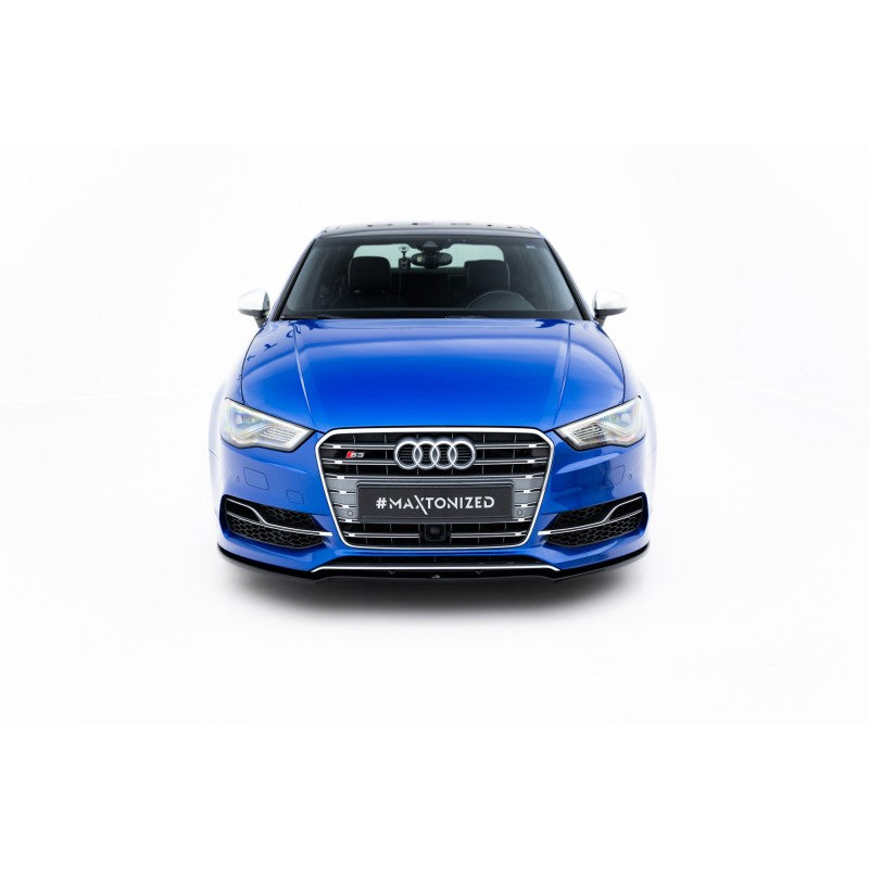 Lip Frontal V2 Maxton Design Audi S3 A3 S-Line 8V