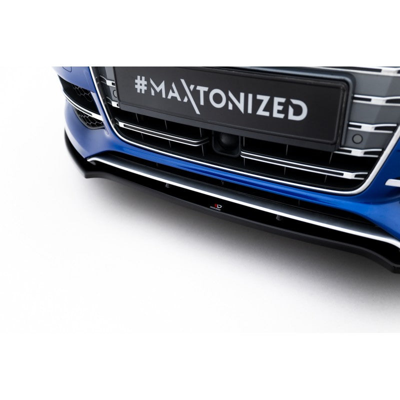Lip Frontal V2 Maxton Design Audi S3 A3 S-Line 8V